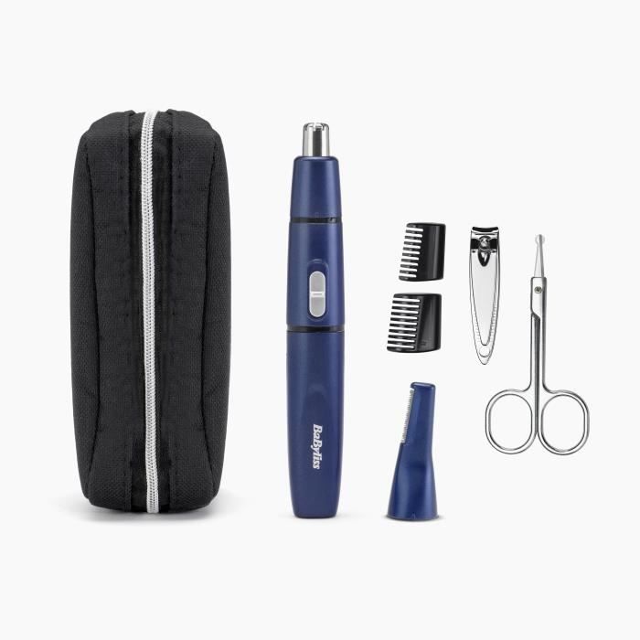 Personal Groomer BaByliss P1311E 5-in-1 nose, ear and eyebrow trimmer - For a neat style