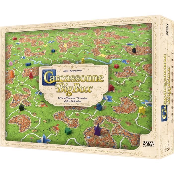 Carcassonne: Big Box 2021 | Age: 7+| Number of players: 2-6
