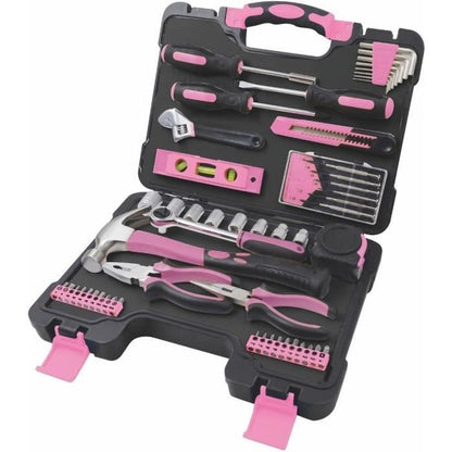 Tool Set - FIELDMANN - FDG 5010-53R - 53 pieces - Pink color - Women's tools