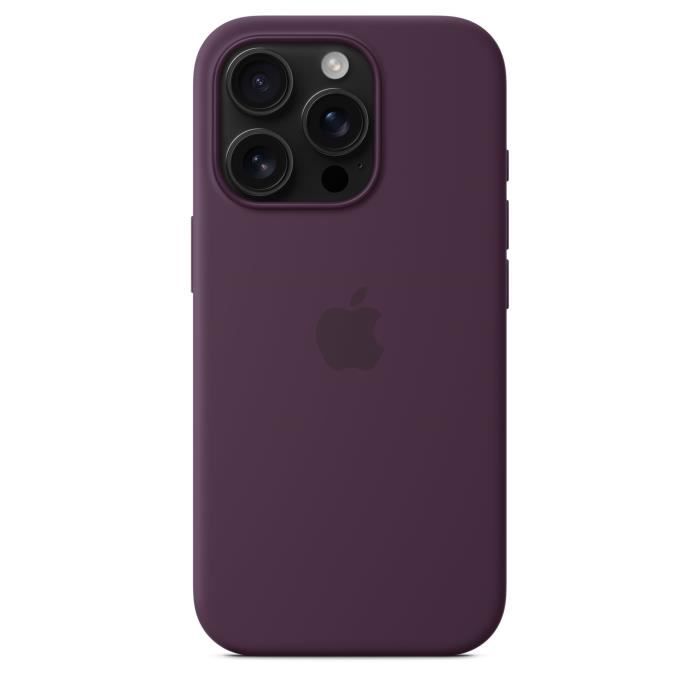 APPLE iPhone 16 Pro - Silicone Case with MagSafe - Plum