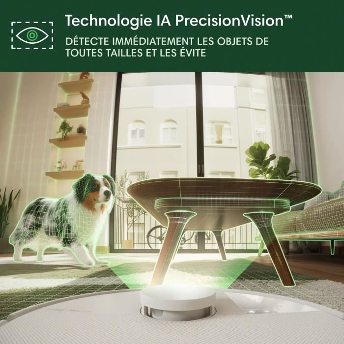 iRobot Roomba Plus 505 Combo + AutoWash - Multifunction Base - Wash and dry with warm air of the wipes - PrecisionVision IA