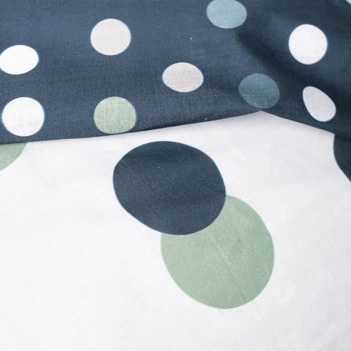 Bedding set - TODAY - Sunshine 11.59 - 220x240 cm - 100% cotton with polka dot print