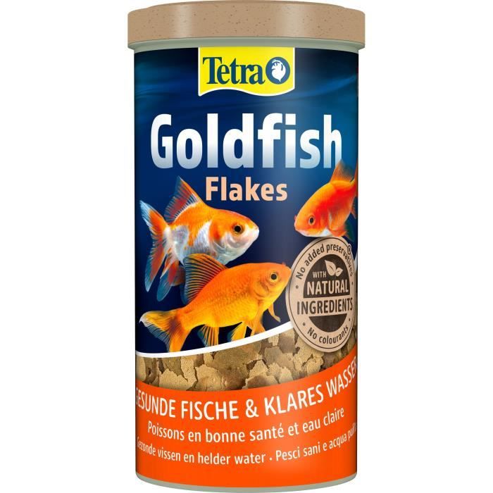 Tetra Goldfish Flakes - TETRA - Complete flake food for goldfish - 1 L