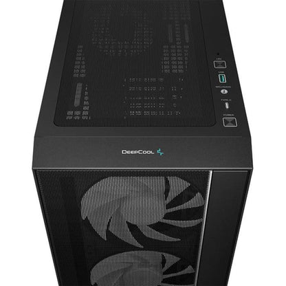 PC case - DEEPCOOL - MATREXX 55 V4 Mesh C - Mid-tower - ATX - Tempered glass - Mesh front - ARGB - Black