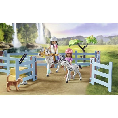 PLAYMOBIL 71351 Waterfall Ranch - Horses of Waterfall - 264 pieces - Ages 5 and up