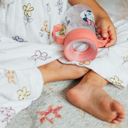 360 DEGREE TRAINING CUP - 360 training cup with lid MINNIE