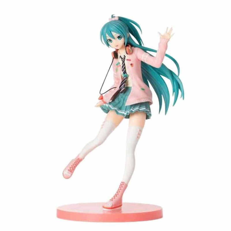 Hatsune Miku Diva Arcade Future Tone Hatsuke Miku Ribbon Girl figure 24cm