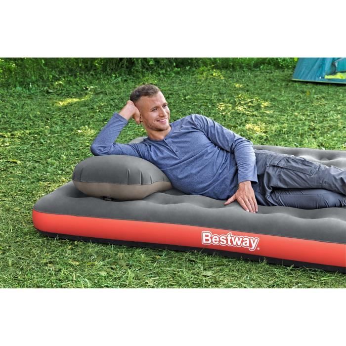 Bestway Roll & Relax Double Mattress 203x183x22 cm Inflatable and Camping 67703