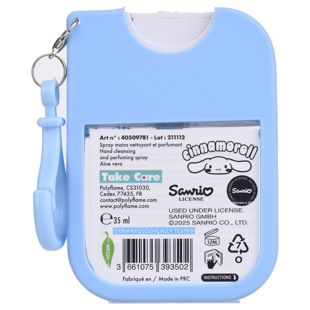 Hello Kitty Cinnamorrol Hand sanitiser spray