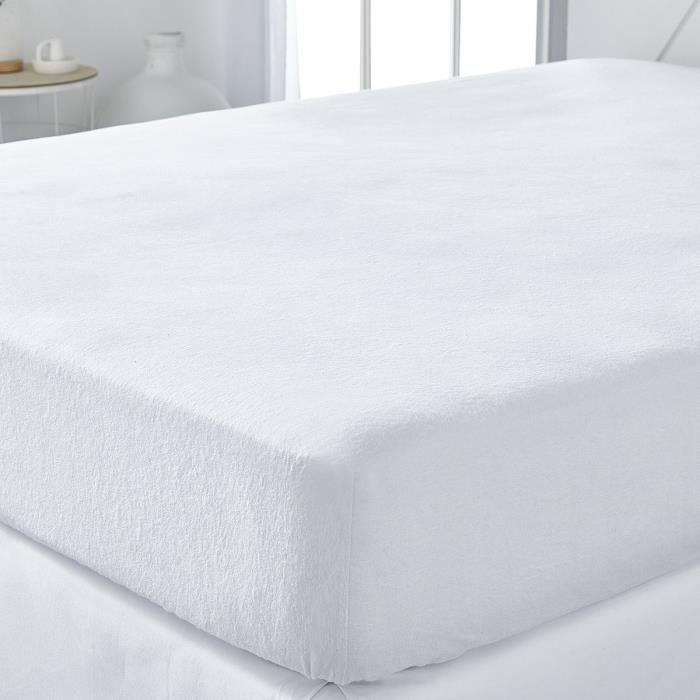 Absorbent mattress protector - TODAY - Essential - For double bed - 140 x 190 cm to boil
