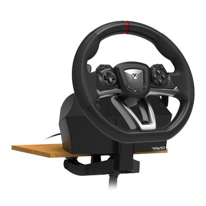Racing Wheel - HORI - Overdrive - Pedals Included - PC and Xbox Compatible - Black