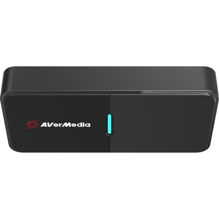 Acquisition Box - AVERMEDIA - Live Streamer CAP 4K BU113 - HDMI to USB3 - DSLR Compatible - Black Color