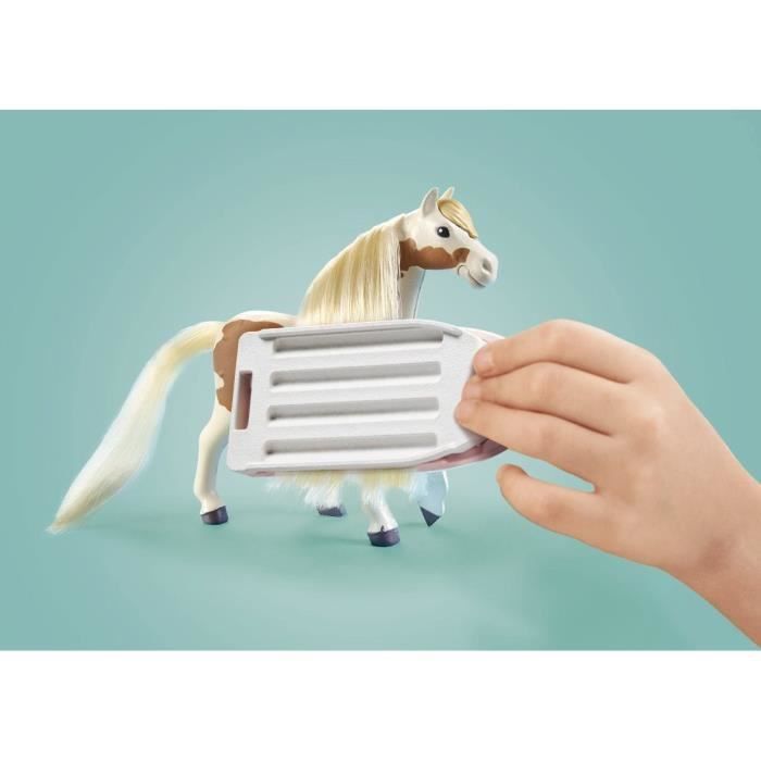 PLAYMOBIL 71639 Ellie with horse, Horses of Waterfall, 33 pieces, Ages 4 and up