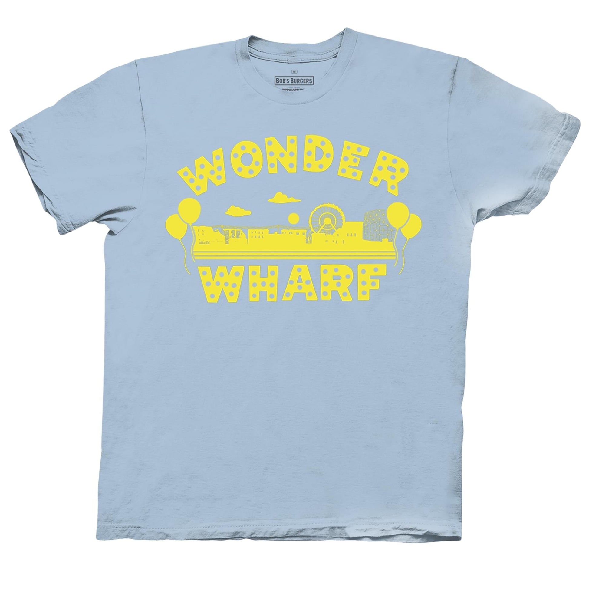 Bobs Burgers Wonder Wharf Adult Graphic Tee | X-Large