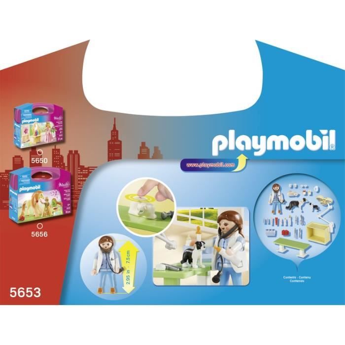 PLAYMOBIL 5653 - City Life - Veterinary Vest - New in 2019