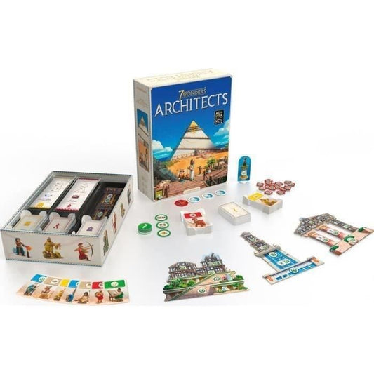 ASMODEE - 7 Wonders: Architects - Age: 8+ - Number of players: 2-7 - Mixed - 25 minutes