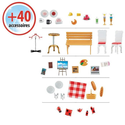 Playset deluxe Paris - BANDAI - Miraculous - Over 1.20 m with accessories