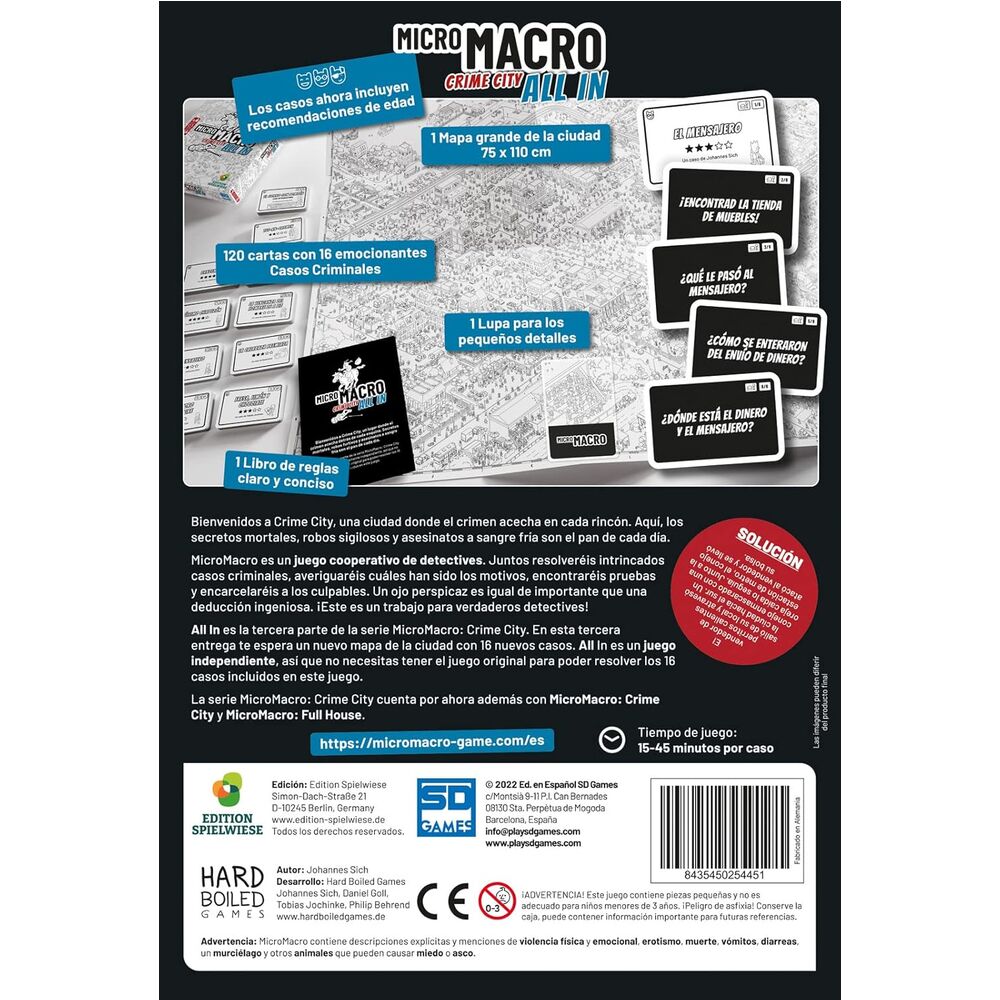 Spanish Micro Macro All In game