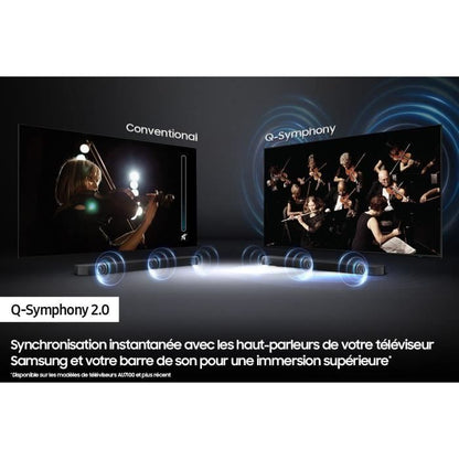 SAMSUNG - Soundbar HW-S50B One Body Built-in subwoofer 3.0Ch + Bluetooth