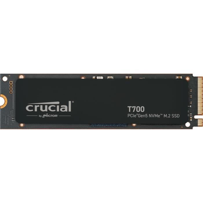 Crucial T700 - Internal SSD - 2 TB - PCI Express 5.0 (NVMe)