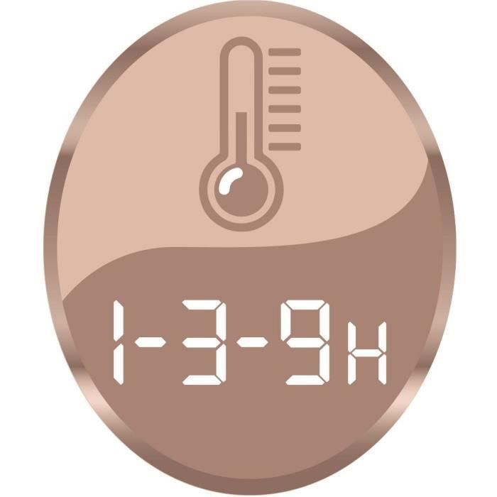 Heated Mattress Topper - Imetec - 2 Places Adapto Maxi, 195x165 cm - 6 Temperatures - Hypoallergenic Fabric - Constant Temperature