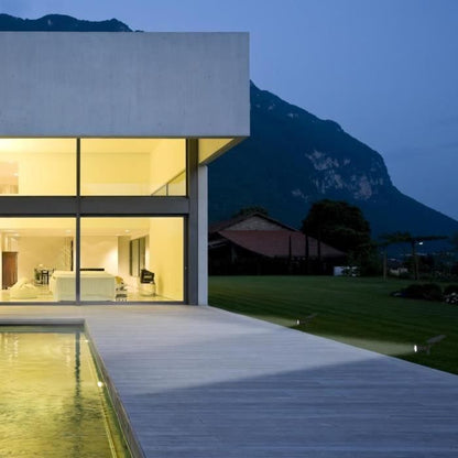 Waterproof outdoor solar spotlight - LUMISKY - 4 white LEDs - 200 Lm - 90° swivel head