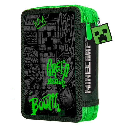 Minecraft double pencil case