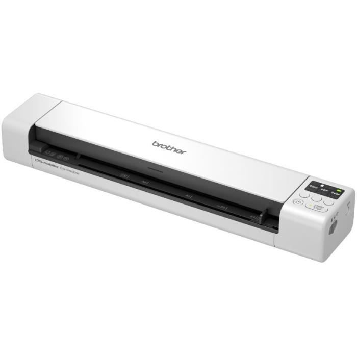 BROTHER DS-940 Mobile Scanner - A4 - Duplex - WiFi - Integrated Battery - 15 ppm - Color - Black / White - Scan to USB