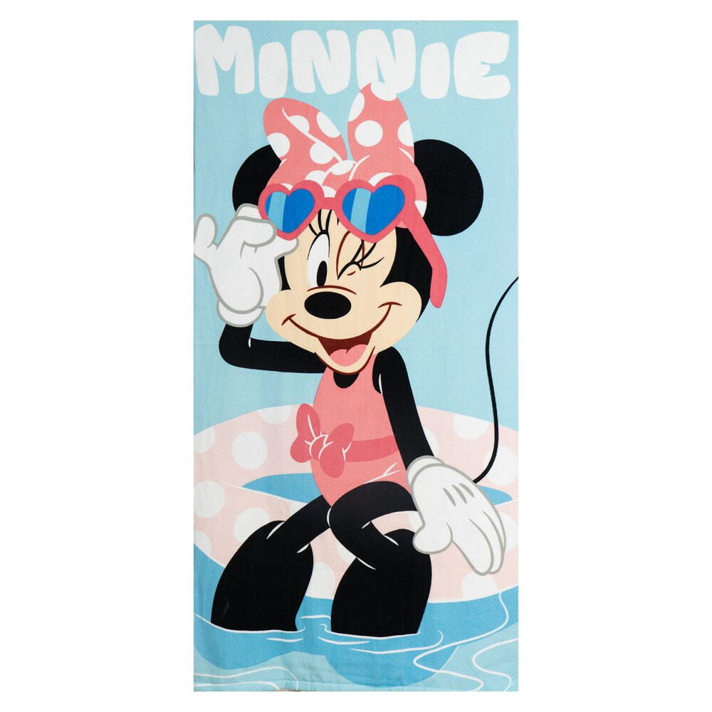 Disney Minnie towel + swimming goggles set