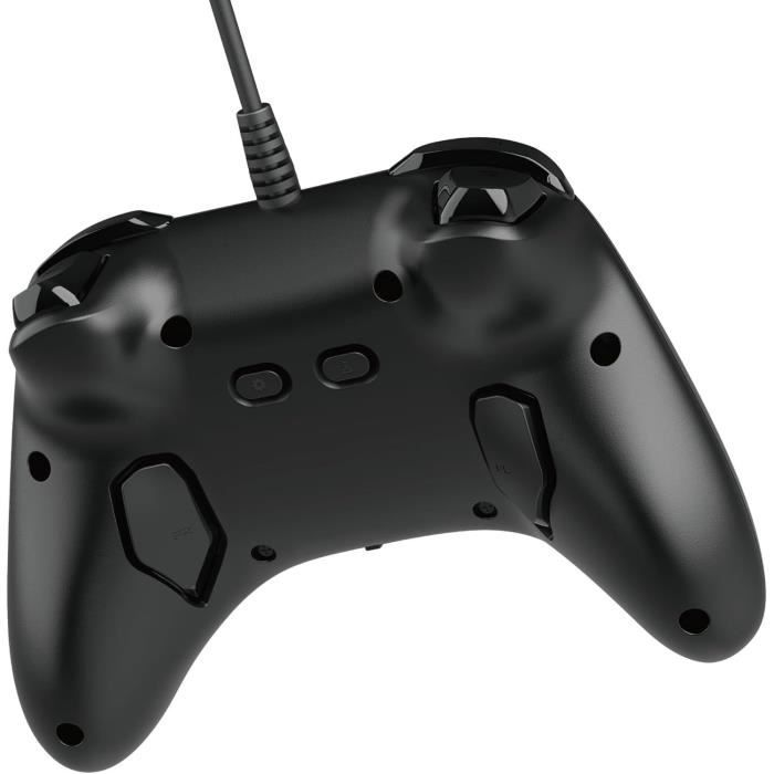 Wired Controller - HORI - Horipad - Nintendo Switch and Switch 2 - Nintendo C Button - Programmable Back Buttons - Black