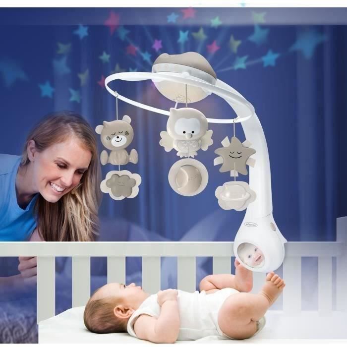Musical mobile and projector - INFANTINO - Sweet Night 3-in-1 - Grey
