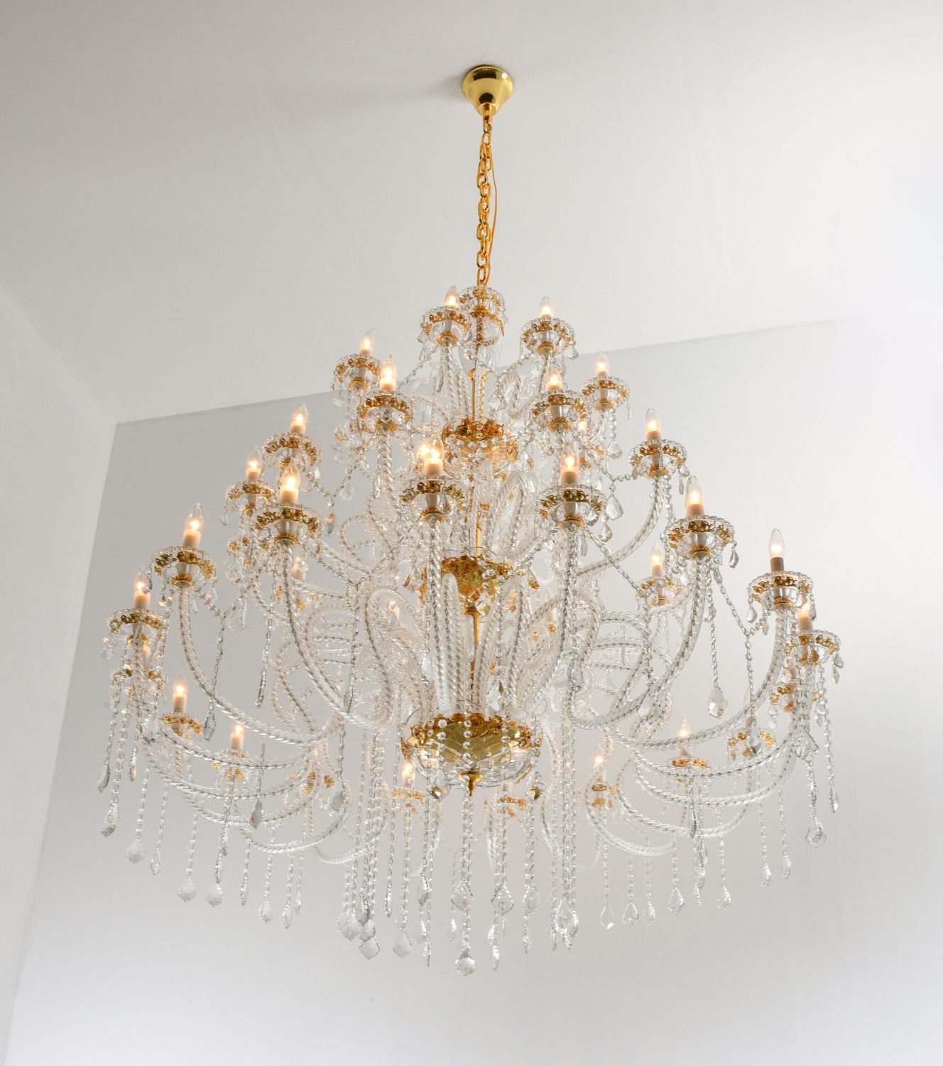 Grand Regal Crystal Chandelier