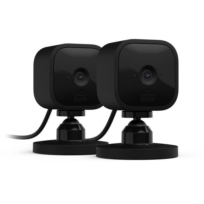 Surveillance Camera - BLINK HOME SECURITY - Mini 2-Cam - HD 1080p - Night Vision - Motion Detection