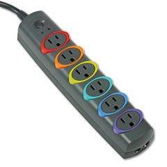 SMARTSOCKETS STANDARD SURGE 6 OUTLET 7FT