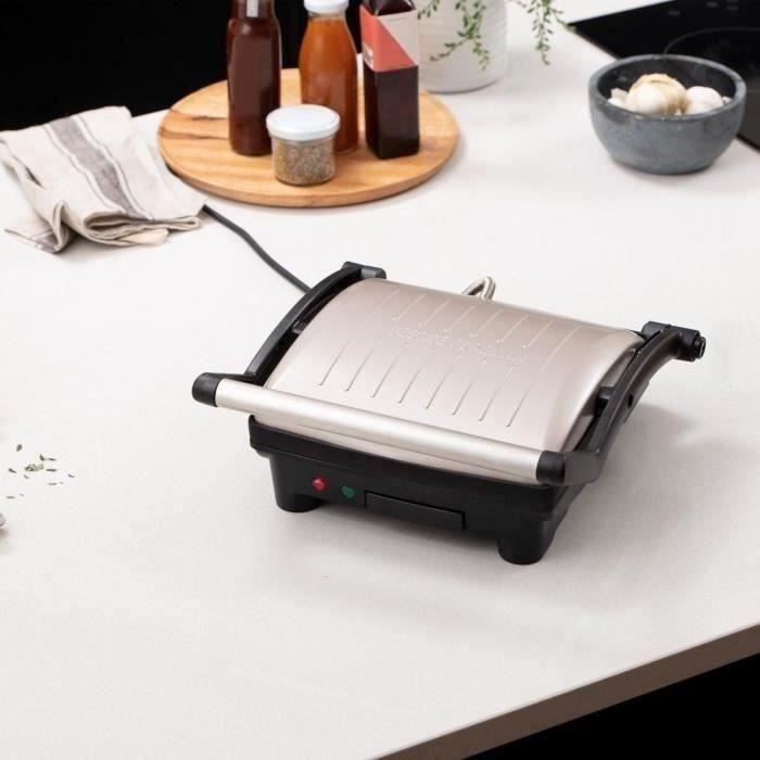 Flexe Grill 180 ° George Foreman 26250-56 - 2 in 1 grill and plancha - 1800W - Premium design stainless steel - Practical storage