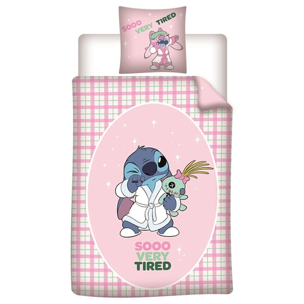 Disney Stitch policotton duvet cover bed 90cm