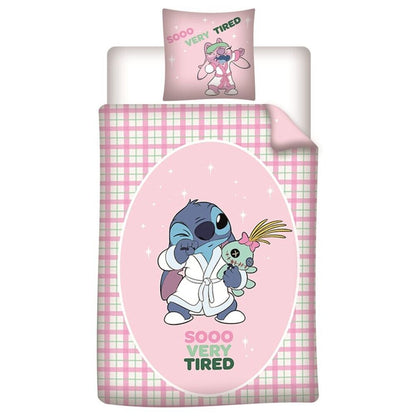 Disney Stitch policotton duvet cover bed 90cm