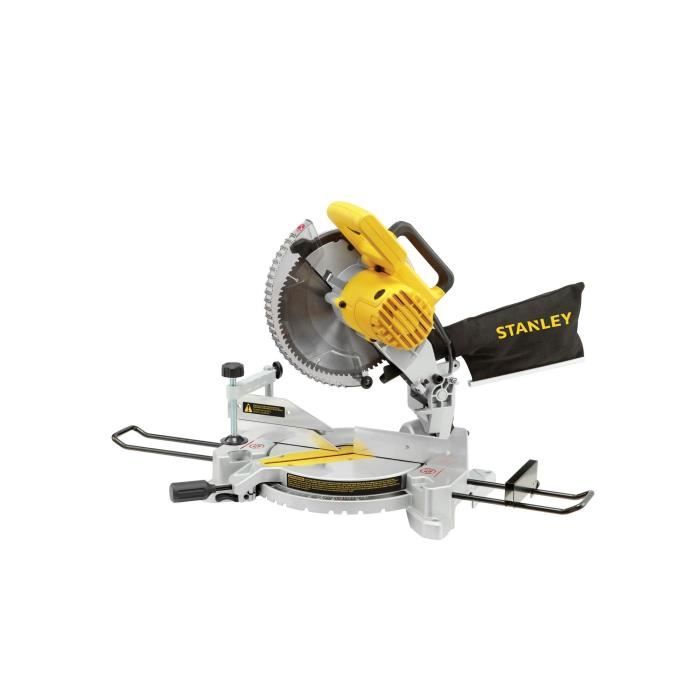 254 mm radial arm saw - 1650W - 30 mm bore, 0-4800 rpm - STANLEY FATMAX, SM1650-QS