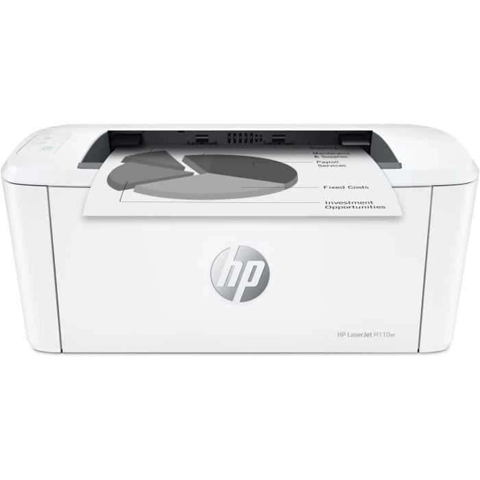 HP LaserJet M110w black and white laser single function printer