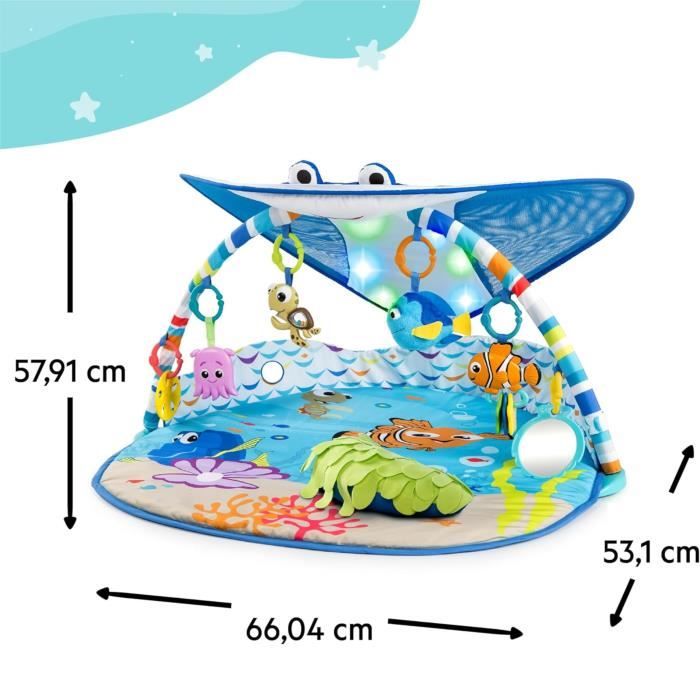 DISNEY BABY Nemo Awakening mat with light Mr. Ray Ocean 