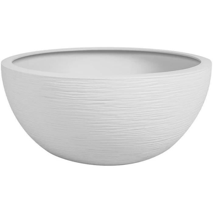 EDA Plastic - Graphit'up Vasque Pot Ø 30 - 5.5L - Cenguse white