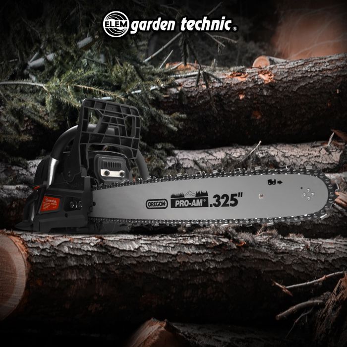 58cc Petrol Chainsaw - 51.5cm Oregon Guide - Elem Garden