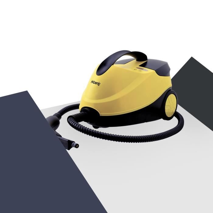 HKoeNIG steam cleaner - 4bar - Capacity 1.5L - Heating time 8 mins - Autonomy 45 mins