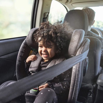 Car seat - BABYAUTO - XPERTA GREY DOBBY - From birth to 12 years - 0-36 kg - I-Size - ISOFIX - 360° swivel - ECE R129