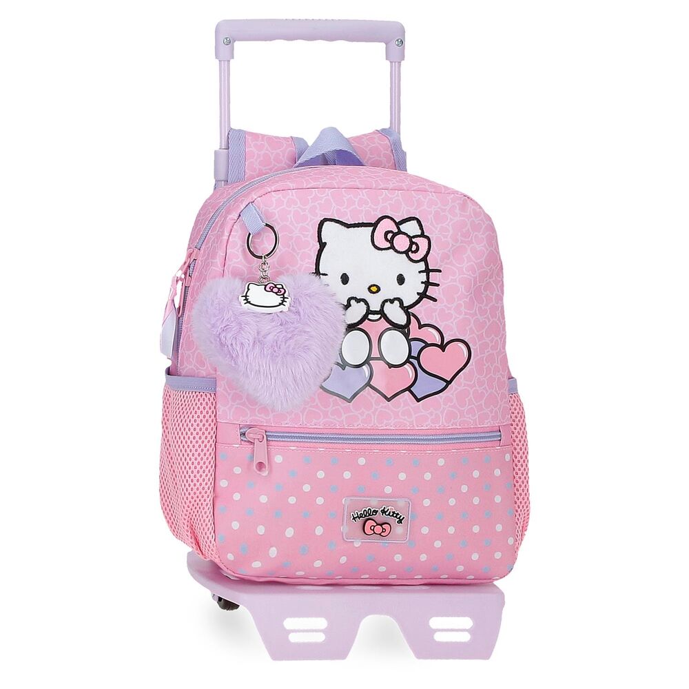 Hello Kitty Hearts & Dots trolley 28cm