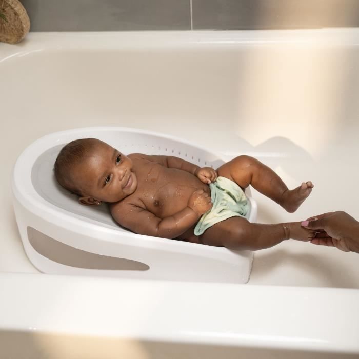 INGENUITY Baby Bath Seat, Comfort & Safety, Soft and Non-Slip Base - Can be used from birth to 6 months