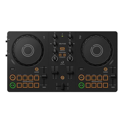 2-Channel DJ Controller - PIONEER DJ - DDJ-FLX2 - Compact - Lightweight - USB Powered