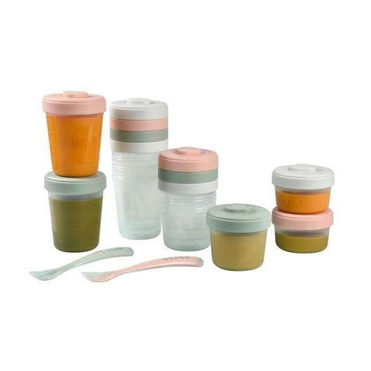 BEABA Pack 1st meal Eucalyptus (2x90ml + 4x150ml + 6x250ml + 2 scoops 1st age)