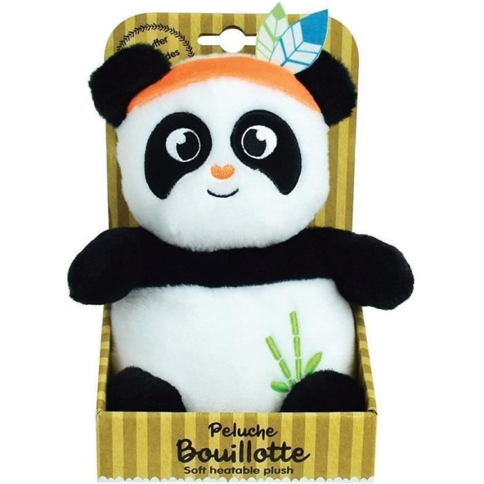 INDIAN PANDA Plush hot water bottle +/- 21 cm