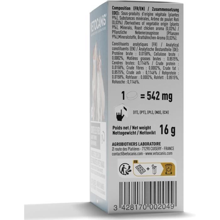 VETOCANIS Tablets against worms - For dogs and cats